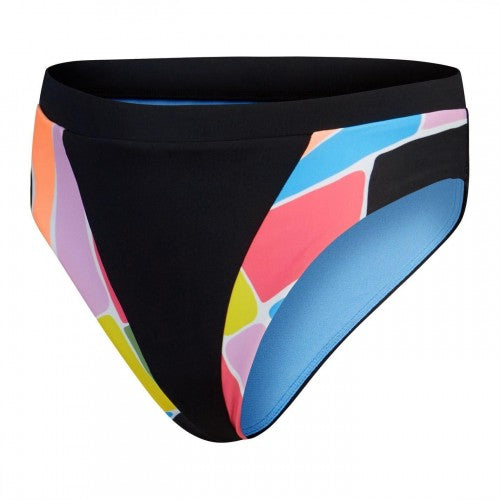 Front - Speedo Womens/Ladies Colour Block Bikini Bottoms