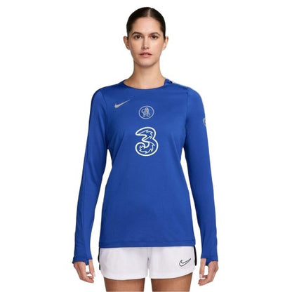 Front - Nike Womens/Ladies Strike 2025/2026 Chelsea FC Top