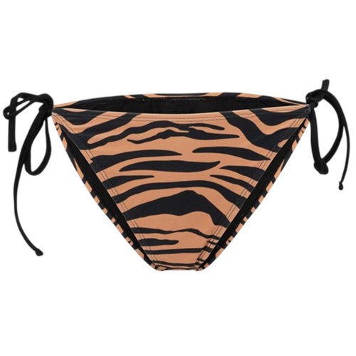 Front - SoulCal Womens/Ladies Tiger Print Side Tie Bikini Bottoms