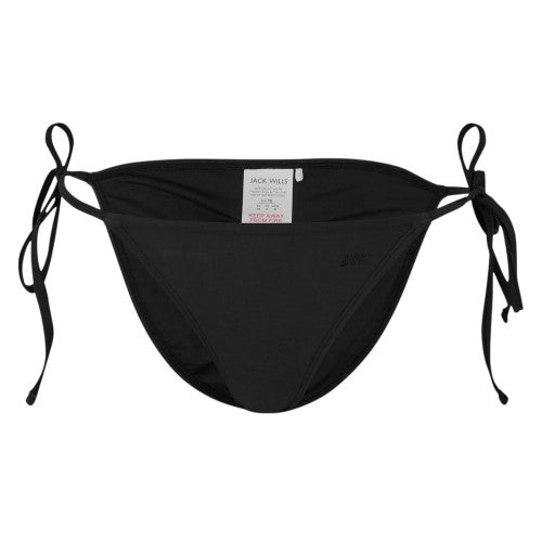 Front - Jack Wills Womens/Ladies Side Tie Bikini Bottoms
