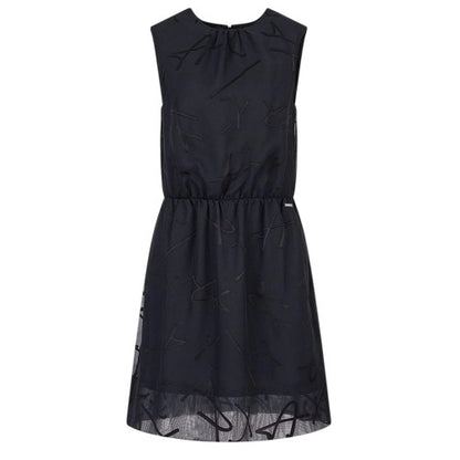 Front - Armani Exchange Womens/Ladies Sleeveless Mini Dress