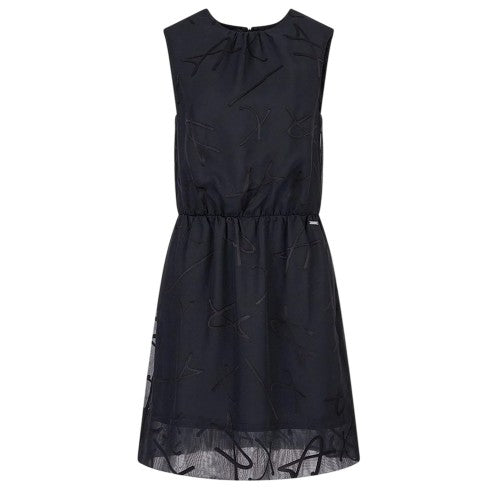 Front - Armani Exchange Womens/Ladies Sleeveless Mini Dress