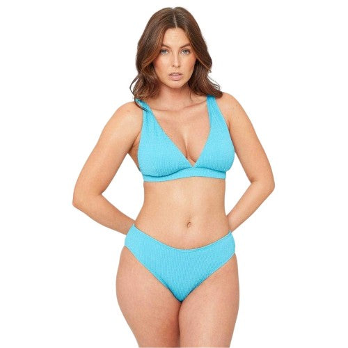 Front - Be You Womens/Ladies Textured Bikini Bottoms