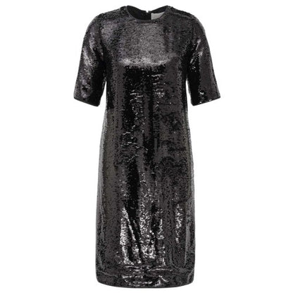 Front - Boss Womens/Ladies Sequin Polyester Shift Dress