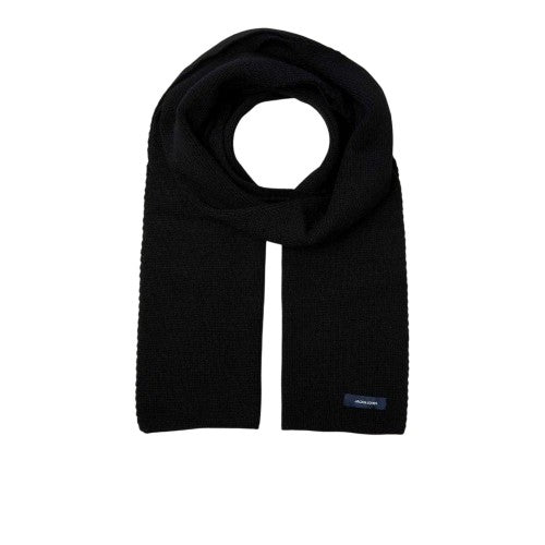 Front - Jack And Jones Jacdna Logo Knitted Scarf