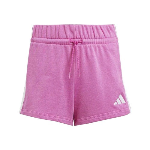Front - Adidas Childrens/Kids Essential 3 Stripes Shorts