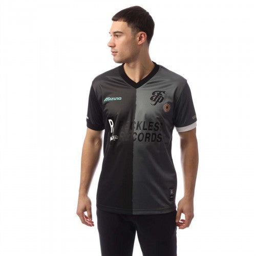 Front - Mizuno Mens Footpatrol Monogram Game Football Jersey