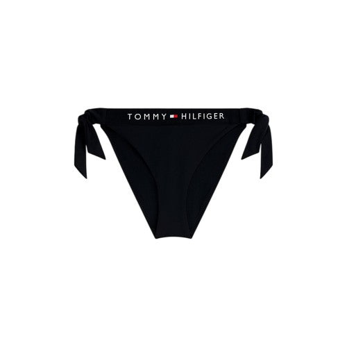 Front - Tommy Hilfiger Womens/Ladies Original Side Tie Bikini Bottoms