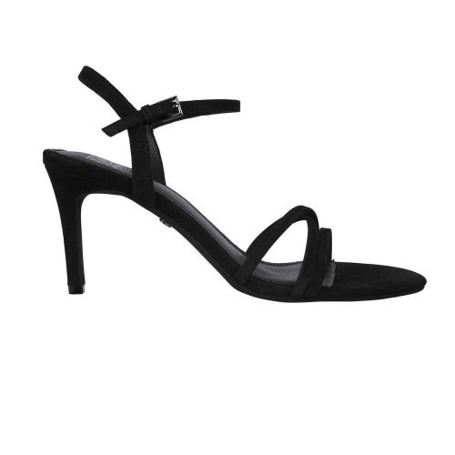 Front - Biba Womens/Ladies Leather Stiletto Heel Sandals