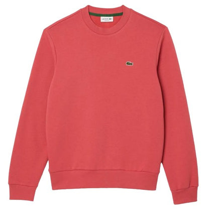 Front - Lacoste Unisex Adult Fleece Crew Neck Sweatshirt
