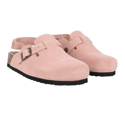 Front - Jack Wills Childrens/Kids Leather Mule Sandals