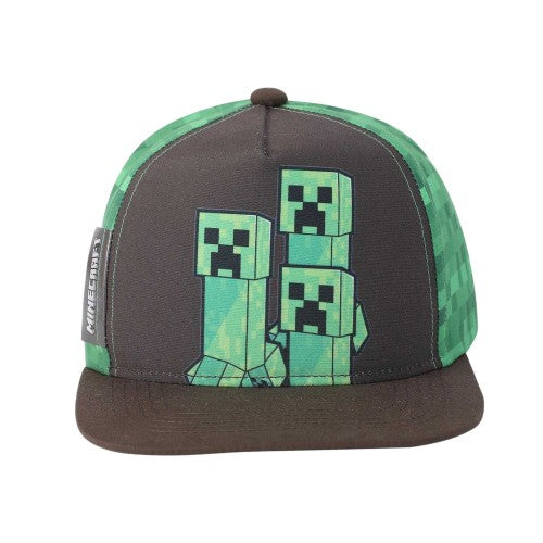 Front - Minecraft Childrens/Kids Baseball Cap