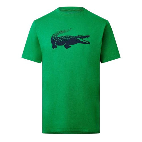 Front - Lacoste Mens Daniil Medvedev Tennis T-Shirt