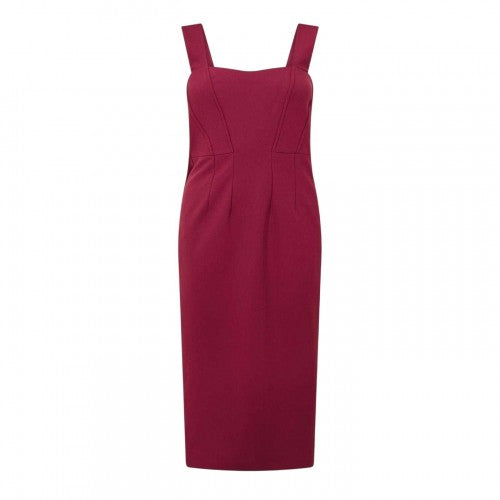 Front - Boss Womens/Ladies Dizena Sweetheart Midi Dress