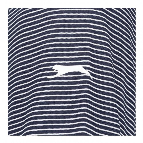 Navy - Lifestyle - Slazenger Mens Micro-Stripe Golf Polo Shirt
