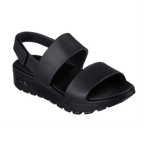 Front - Skechers Womens/Ladies Arch Fit Flat Sandals