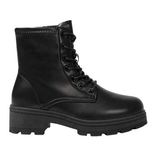 Front - I Saw It First Womens/Ladies Biker Ankle Boots