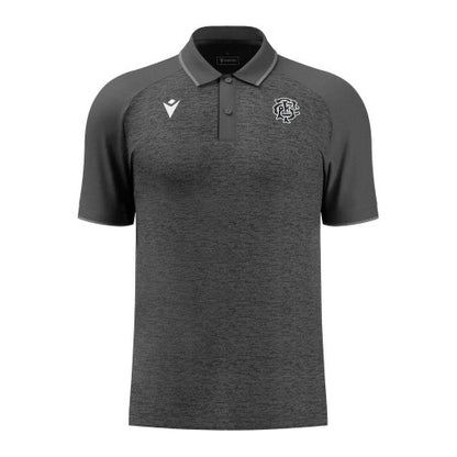 Front - Macron Mens Babarians Polo Shirt