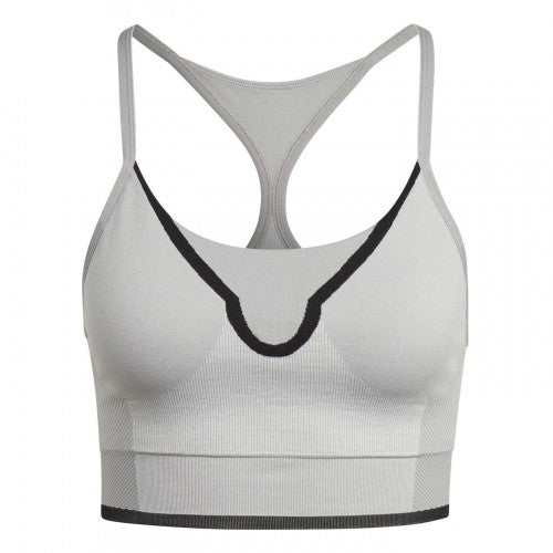 Front - Adidas Womens/Ladies Stella McCartney Snug Fit Sports Bra