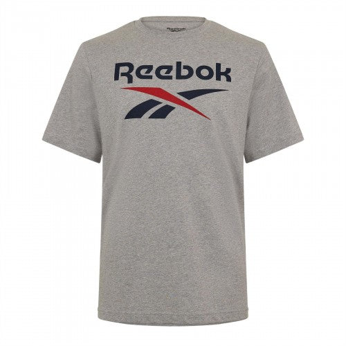 Front - Reebok Mens Identity Big Logo T-Shirt