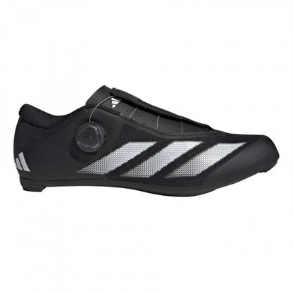 Front - Adidas Boys Tempo 3 Stripes BOA Lacing System Cycling Shoes