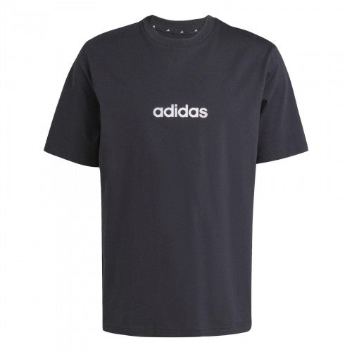 Front - Adidas Mens Essentials Logo Single Jersey T-Shirt