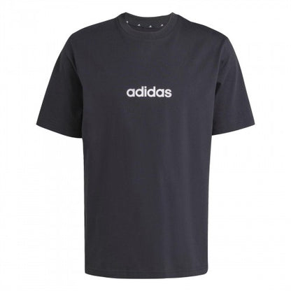 Front - Adidas Mens Essentials Logo Single Jersey T-Shirt
