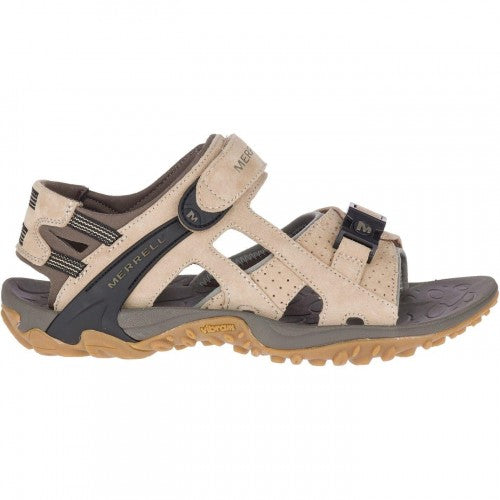 Front - Merrell Mens Kahuna Iii Suede Sandals