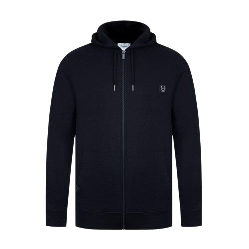 Front - Firetrap Mens Logo Full Zip Hoodie
