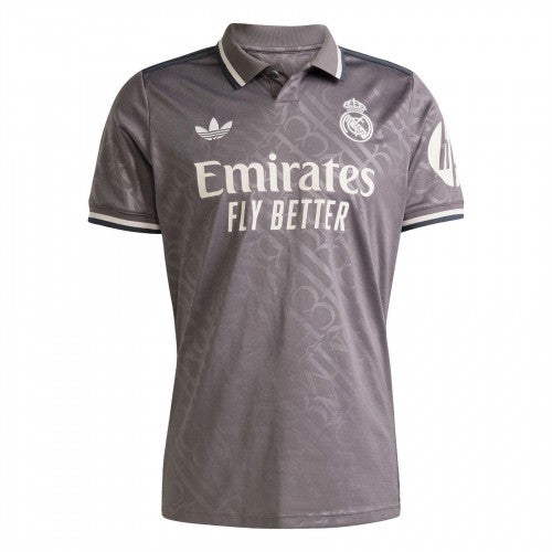 Front - Adidas Mens 24/25 Real Madrid CF Polo Jersey