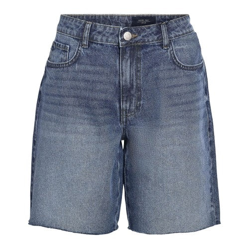 Front - Noisy May Womens/Ladies Denim Baggy Shorts