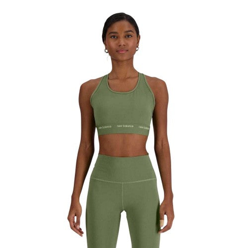 Front - New Balance Womens/Ladies Medium Support Sports Bra