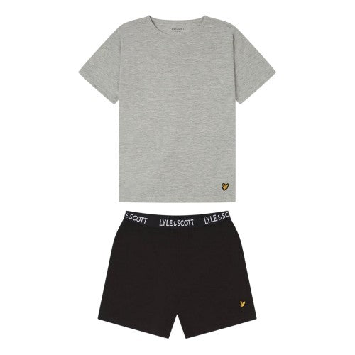Front - Lyle & Scott Childrens/Kids Lounge Pyjama Set
