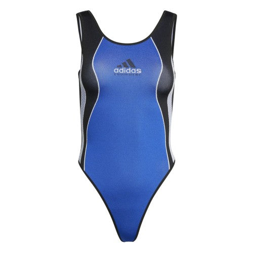 Front - Adidas Womens/Ladies Equipment Logo Colour Block Bodysuit
