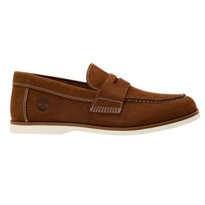 Front - Timberland Mens Classic Moc Toe Penny Loafers