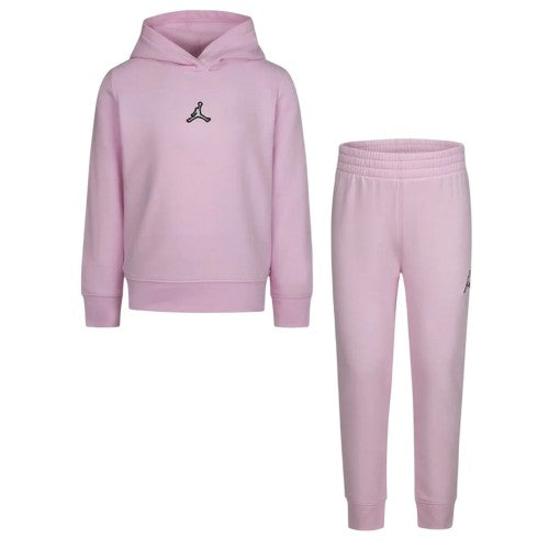 Front - Nike Childrens/Kids Air Jordan Jump Hoodie And Joggers Set