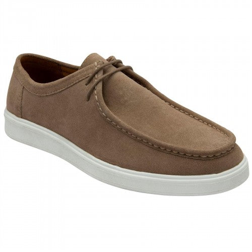 Front - Lotus Shoes Mens Declan Suede Flat Moccasins