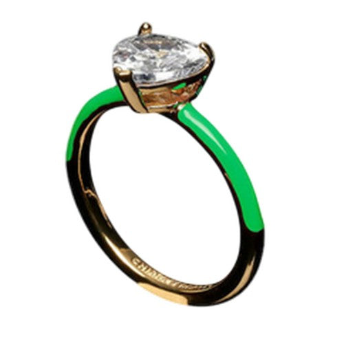 Front - Chiara Ferragni Enamelled Band Ring