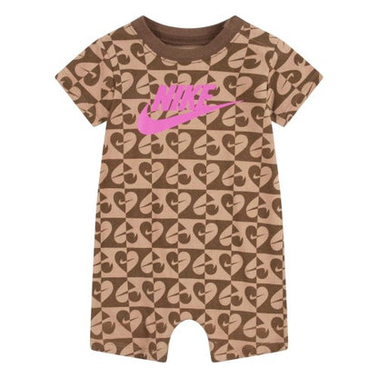Front - Nike Baby Swoosh Babygrow
