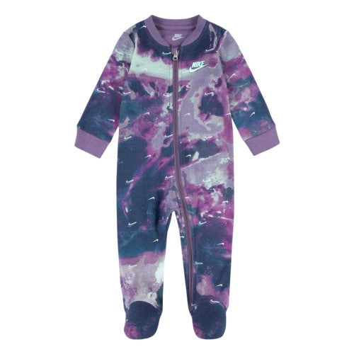 Front - Nike Baby All-Over Print Babysuit