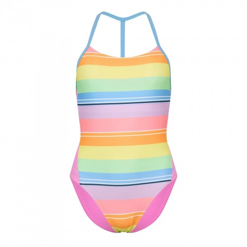 Front - Zoggs Womens/Ladies Colour Block One Piece Swimsuit