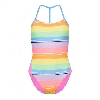 Front - Zoggs Womens/Ladies Colour Block One Piece Swimsuit