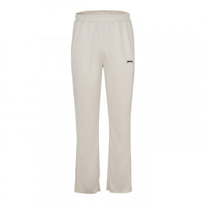 Front - Slazenger Mens Logo Cricket Trousers