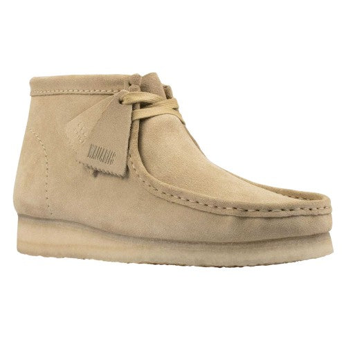 Front - Clarks Originals Mens Wallabee Suede Ankle Boots