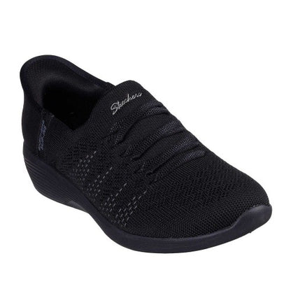 Front - Skechers Womens/Ladies Arya Swiftly Slip-on Relaxed Fit Trainers