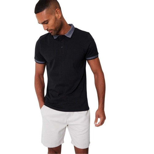 Front - Threadbare Mens Shandy Nocturnal Polo Shirt