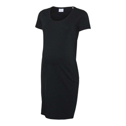 Front - Mamalicious Womens/Ladies Maternity Short-Sleeved T-Shirt Dress