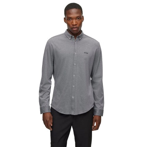 Front - Boss Mens Biado_R Shirt