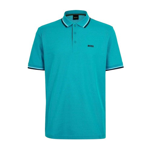 Front - Boss Mens Paddy Short-Sleeved Polo Shirt