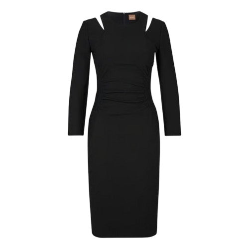 Front - Boss Womens/Ladies Dadeka Crew Neck Slim Bodycon Dress